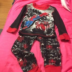 Disney Store Marvel spider man pajamas